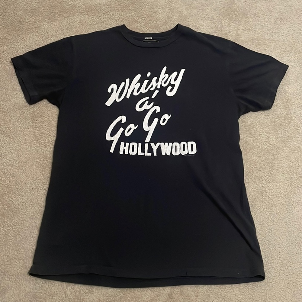 Retrobrand “Whisky a Go Go Hollywood” Vintage style tee